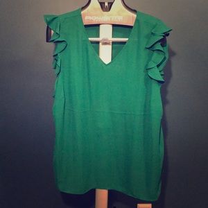 Kelly green blouse